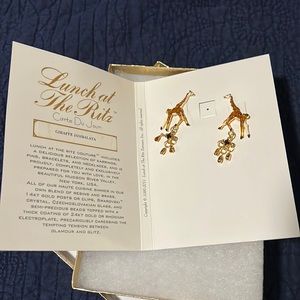 Lunch at the Ritz. NWT